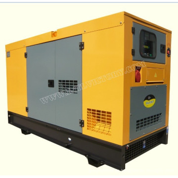 Stiller Dieselstromgenerator 30kw / 37.5kVA Quanchai stille mit CER / Soncap / ISO / CIQ